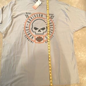 Mens Harley Davidson shirt sleeve t-shirt